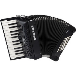 HOHNER Bravo II 48 Silent Κey Μαύρο Ακορντεόν