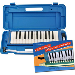 HOHNER Student 26 Blue Μελόντικα με Μέθοδο Εκμάθησης Bundle