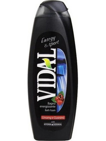 Vidal Energy & Sport Foam Bubble Bath 500ml