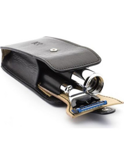 Muehle Travel Case Genuine Leather Black RT 3