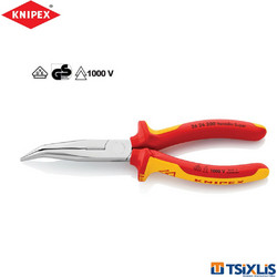 Μυτοτσίμπιδο Ηλεκτρολόγων KNIPEX 2626200 Γωνία 200mm 1000V - (9600086)