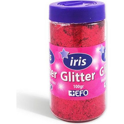Χρυσόσκονη +Efo Iris 100gr Αλατιέρα Κόκκινο