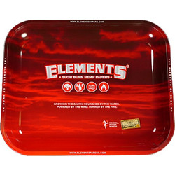 Elements Rolling Tray Δίσκος Red Large (27x33cm)