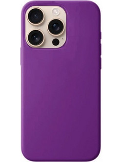 Θήκη Rubber Ενισχυμένης Σιλικόνης για iPhone 13 Pro Max Μωβ