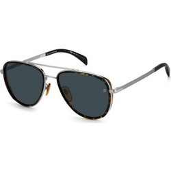 David Beckham DB7068/G/S 31Z/KU Ανδρικά Γυαλιά Ηλίου Aviator Κοκάλινα Καφέ με Γκρι Polarized Φακό