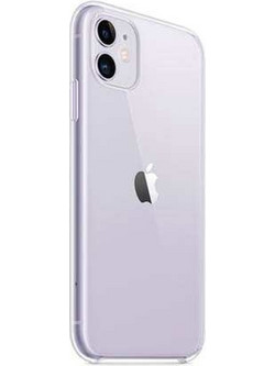 Back Cover Θήκη Λεπτής Σιλικόνης για iPhone 11 Διάφανο