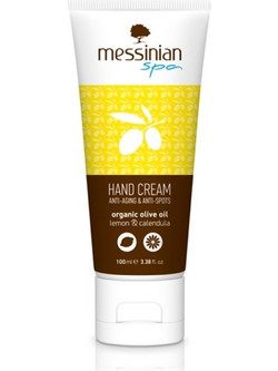 Messinian Spa Λεμόνι & Καλέντουλα Αντιγηραντική Κρέμα Χεριών για Πανάδες 100ml