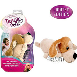 Παιδική Βούρτσα Tangle Pets με Λούτρινα Ζωάκια
