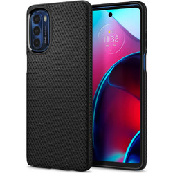 Spigen Liquid Air Θήκη Μαύρο (Motorola Moto G Stylus 2022)
