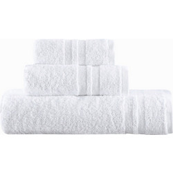 Πετσέτα Χεριών Dove 01 White Cotton Makis Tselios (30x50) 1Τεμ