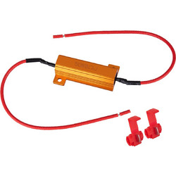 GloboStar(R) 81644 Βατική Αντίσταση Ακύρωσης Ένδειξης Βλάβης Can-Bus 50W 8 Ohm