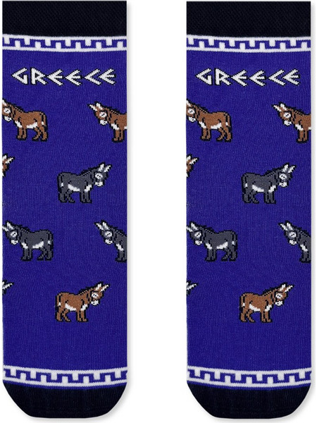 NODO Βαμβακερή Παιδική Κάλτσα με Σχέδια Donkeys