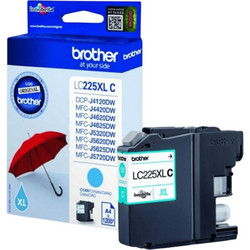 Brother LC225XL Cyan Μελάνι Εκτυπωτή Inkjet