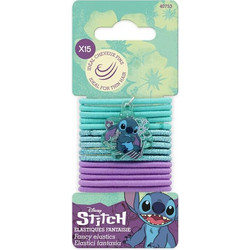 Disney Stitch 15 Hair rubber bands pack 6 Τεμ