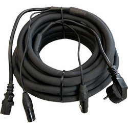 ZZiPP PHZZ1010 Υβριδικό Καλώδιο Ηχείου Σήμα-Ρεύμα (XLR-IEC) 10m
