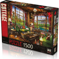 Puzzle JUNIOR Living Room 1500 Κομμάτια
