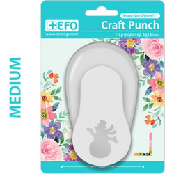 Φιγουροκόπτης +EFO Craft Punch Χιονάνθρωπος Medium 25mm 942509