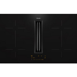 Miele KMDA 7473 FL-U Επαγωγική Εστία Αυτόνομη με Ενσωματωμένο Απορροφητήρα & Λειτουργία Κλειδώματος 80x52cm