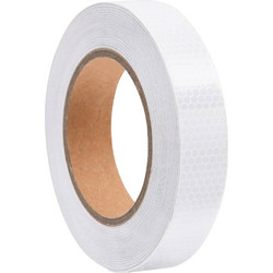 vidaXL Ταινία Ανακλαστική Λευκή 2,5 εκ. x 20 μ. από PVC 153113