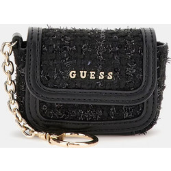 Guess Μπρελόκ Τσαντάκι Tweed Keyring (RW1663P4301-BLA)