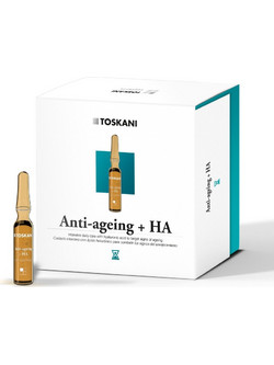 Toskani Anti-Ageing H.A. Topical Ampoule Αντιγηραντικό Serum Προσώπου με Πεπτίδια 15x2ml