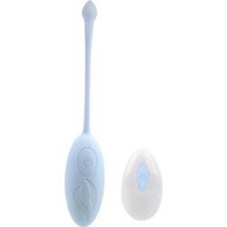 A-Gusto Vibrating Egg Δονητής Egg για Ζευγάρια με Τηλεχειριστήριο Μπλε