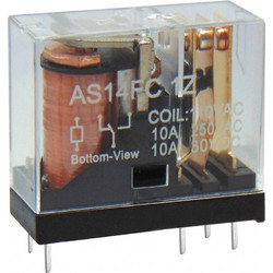 RELAY MINI 1P 110 VAC 10AAS14FC RGN Τεμάχια:10 01.077.0847