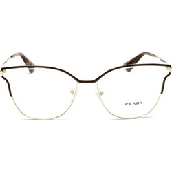 Prada PR54UV VY3101 Γυναικείος Σκελετός Γυαλιών Οράσεως Μεταλλικός Ασημί