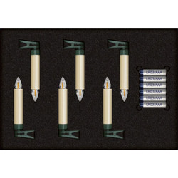 Krinner Superlight Bavaria Mini Flame Ivory Extension