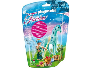Playmobil Fairies Νεράιδα του Άστρου με Μονόκερο Ζαφειρένια 5441