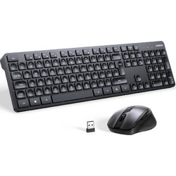 Ugreen MK006 Black Ασύρματο Σετ Πληκτρολόγιο & Ποντίκι
