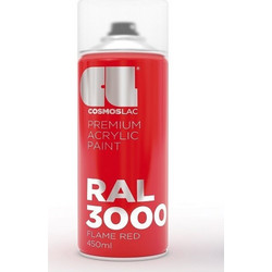 Falcon Paint Spray Βαφής RAL 3000 Flame Red 400ml