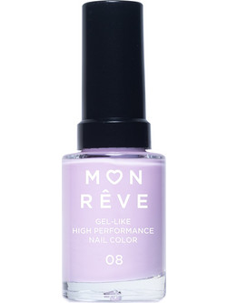 Mon Reve Gel Like 08 Gloss Βερνίκι Νυχιών Μακράς Διαρκείας 13ml