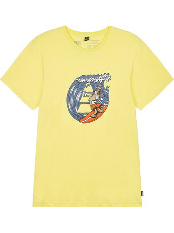 PICTURE BASEMENT WEASURF T-SHIRT LEMON DROP