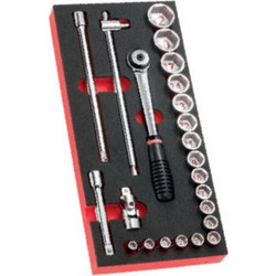 FACOM MODM.S1APB ΣΕΤ ΚΑΡΥΔΑΚΙΑ 1/2" 8 - 32 mm ΣΕ ΘΗΚΗ