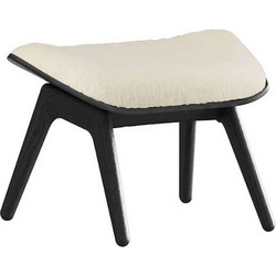 Σκαμπό The Reader Teddy Bear Ottoman 60x46x42cm Black Oak-White Umage