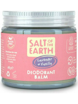 Salt of the Earth Vegan Lavender Vanilla Φυσικό Γυναικείο Αποσμητικό Balm Χωρίς Αλουμίνιο 60gr