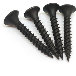 Βίδα inox 4 x 35mm για WPC clips μαυρη