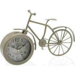 Bordklokke Bicicle Versa Γκρι Μέταλλο (6 x 20 x 33 cm) (6 x 20 x 33 cm)