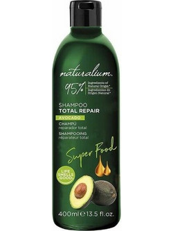 Naturalium Nutritive Super Food Avocando Φυτικό Σαμπουάν για Επανόρθωση 400ml