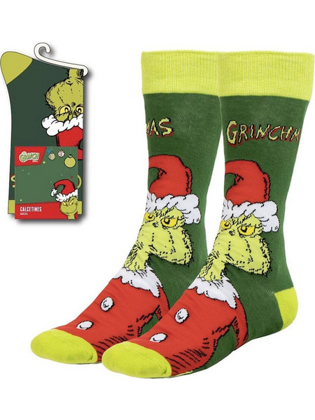 Grinch adult socks 6 Τεμ