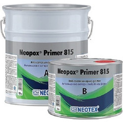 Neotex Neopox Primer 815 Αντισκωριακό Εποξειδικό Αστάρι Διαλύτου Γκρι 1.2kg