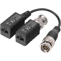 Hikvision DS-1H18S/E(C) Ζεύγος Παθητικών Video Balun για κάμερες HD ως 8Mpixels, με Πιεστικούς ακροδέκτες