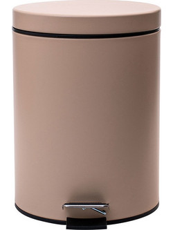ΧΑΡΤΟΔΟΧΕΙΟ ΜΠΑΝΙΟΥ CLASSIC SOFT CLOSE 5lt ΜΑΤ IVORY ESTIA
