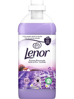 Lenor Συμπυκνωμένο Μαλακτικό Ρούχων με Άρωμα Caresse Lavender 55 Μεζούρες