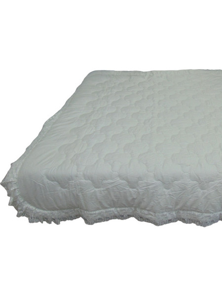 Limneos Πάπλωμα 210x235 W32 Λευκό Δαντέλα 9159