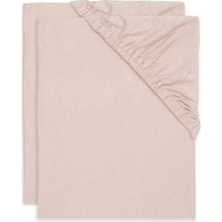 Jollein Σετ Βρεφικά Σεντόνια με Λάστιχο 60x120 Wild Rose