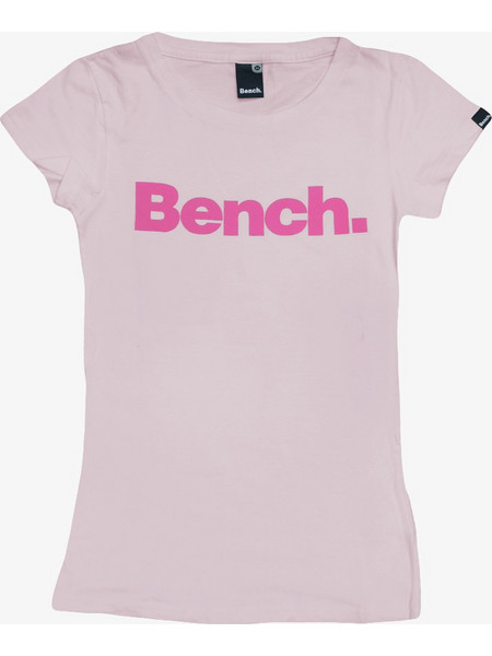 BENCH Women Dot logo T-Shirt - LIGHT PINK - 1019-1028-2001-LTPINK