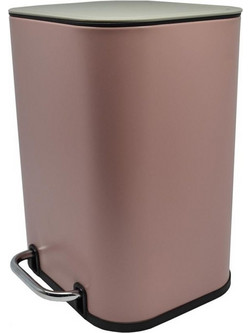 Καλαθάκι Μπανιου Μεταλλικό Ορθογώνιο Roze 5lt