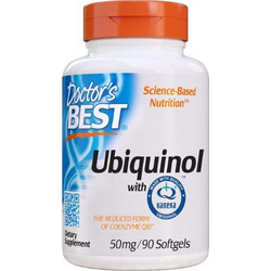 Doctor's Best Best Ubiquinol Kaneka QH 50mg 90 Μαλακές Κάψουλες